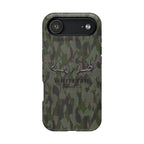 Camouflage Whitetail Antlers Phone Case — Magnetic Impact-Resistant