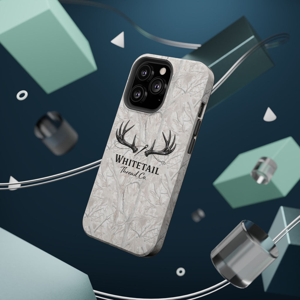 WinterTree Camouflage Whitetail Antlers Phone Case — Magnetic Impact-Resistant