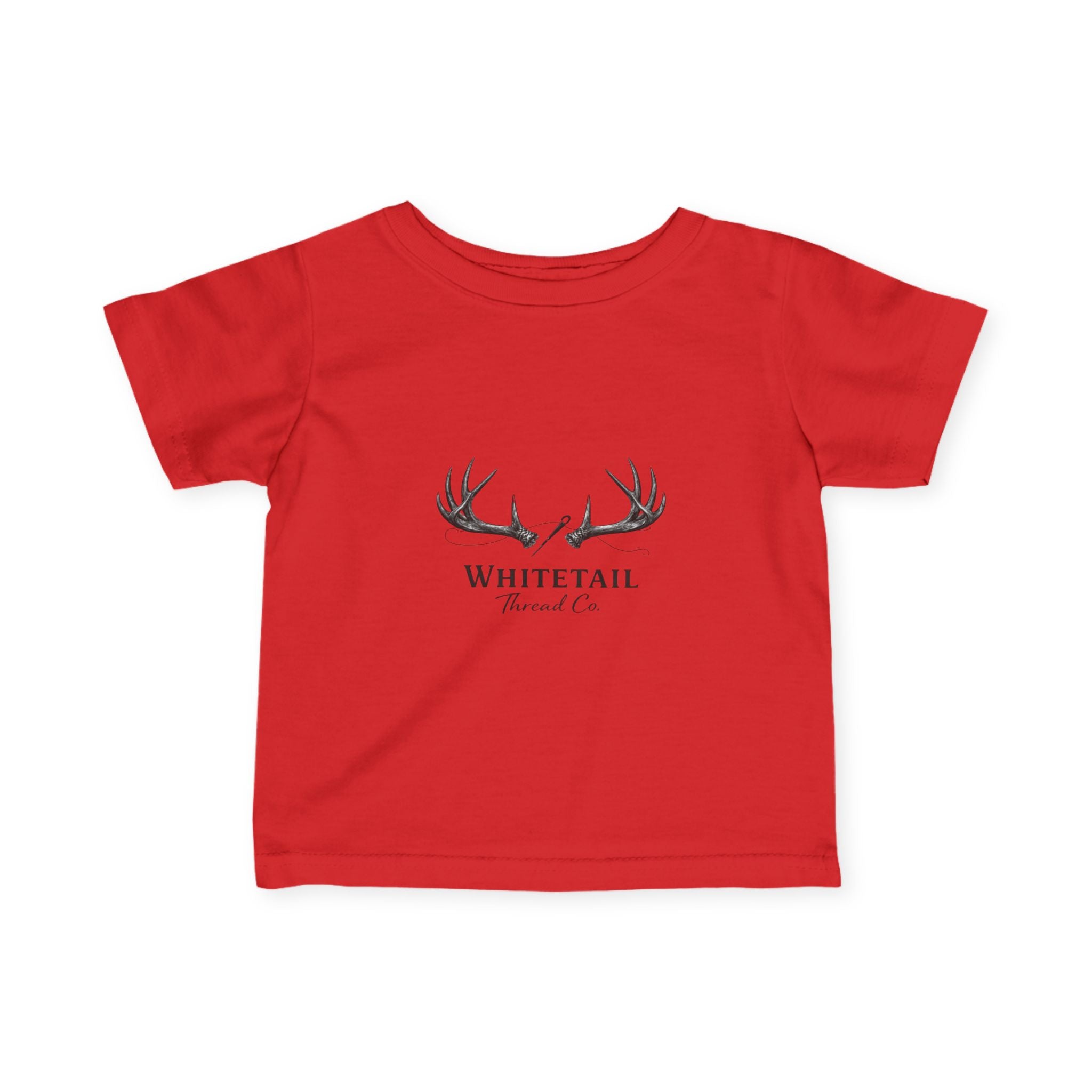 Infant Tee — Whitetail Brand Co. Antler Logo Baby Shirt