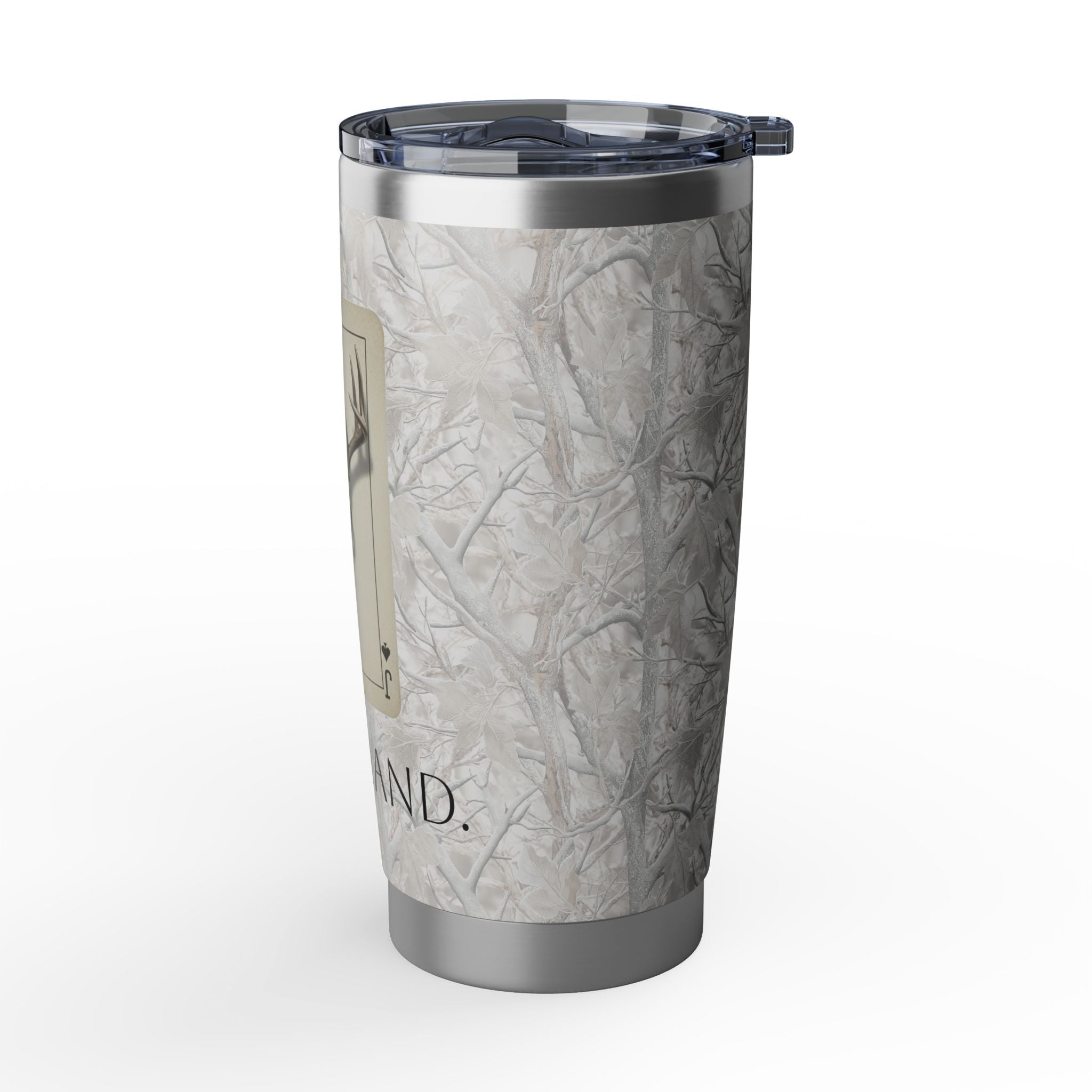 Final Hand Deer Skull 20oz Insulated Tumbler