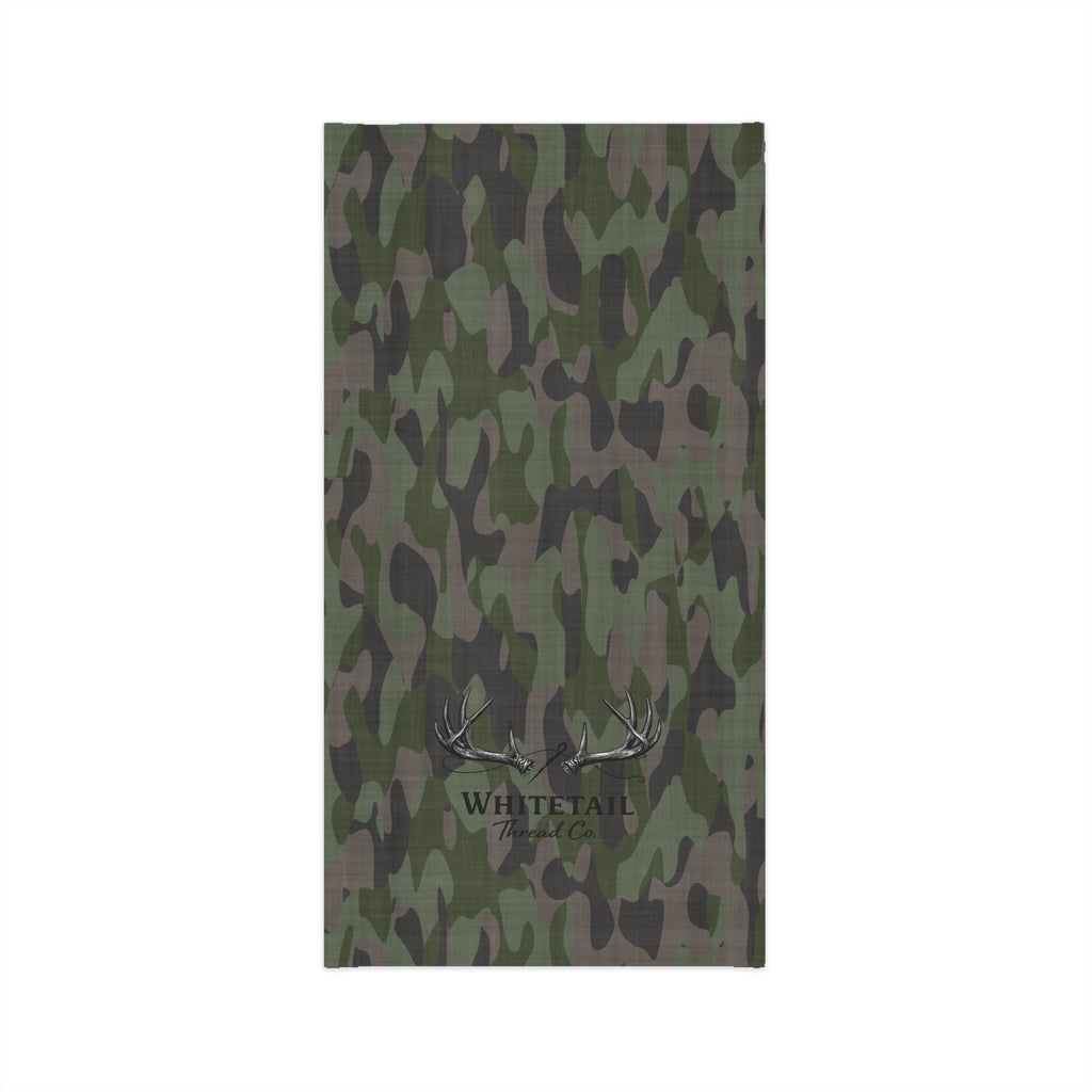 Camo Whitetail Thread Co. Neck Gaiter — Lightweight Hunting Face Mask & Headband