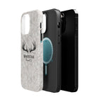 WinterTree Camouflage Whitetail Antlers Phone Case — Magnetic Impact-Resistant