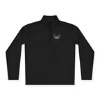 Quarter-Zip Pullover — Minimal Antler Logo Pullover