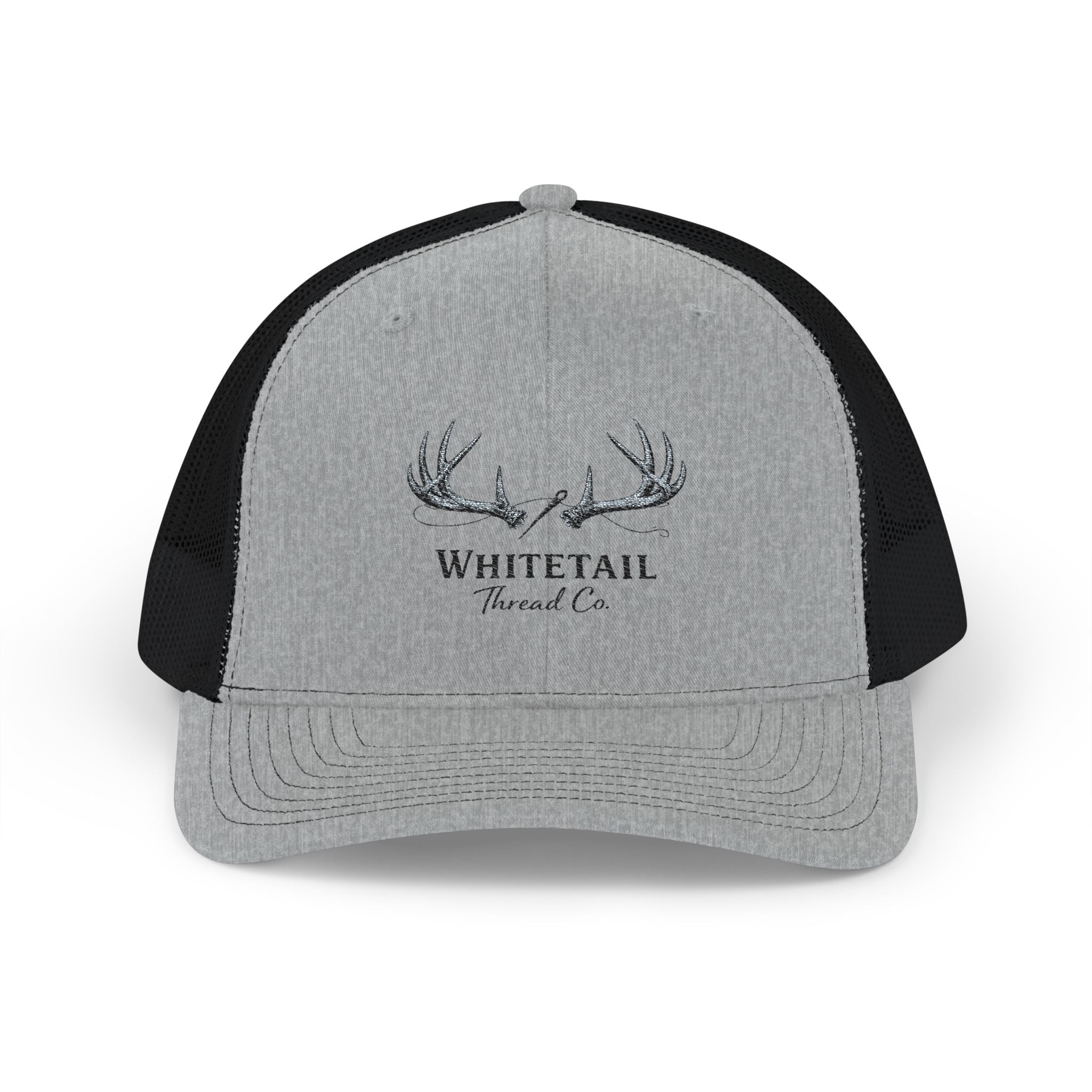 Richardson 112 Hat — Embroidered Whitetail Antlers Snapback