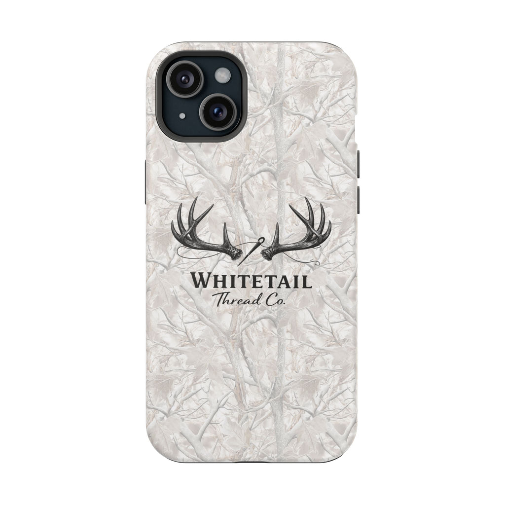 WinterTree Camouflage Whitetail Antlers Phone Case — Magnetic Impact-Resistant