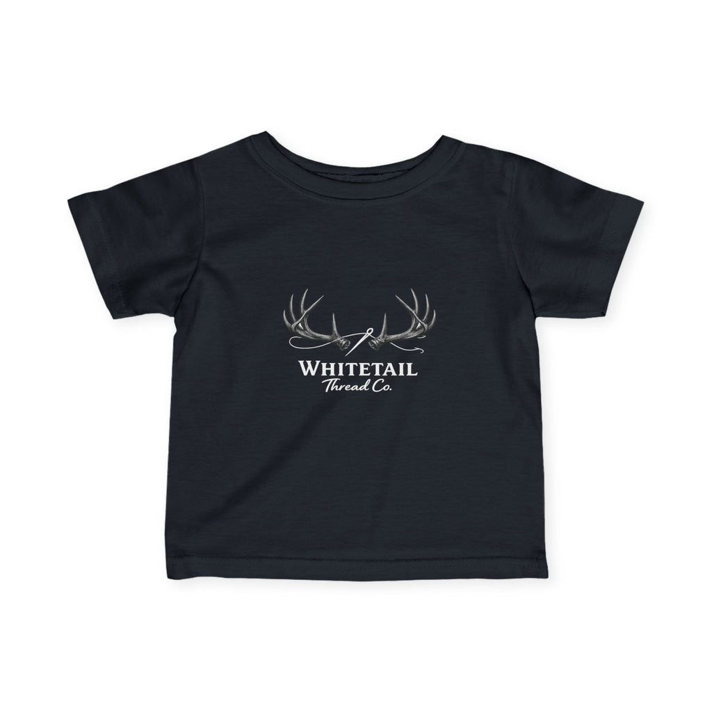 Infant Tee — Whitetail Brand Co. Antler Logo Baby Shirt