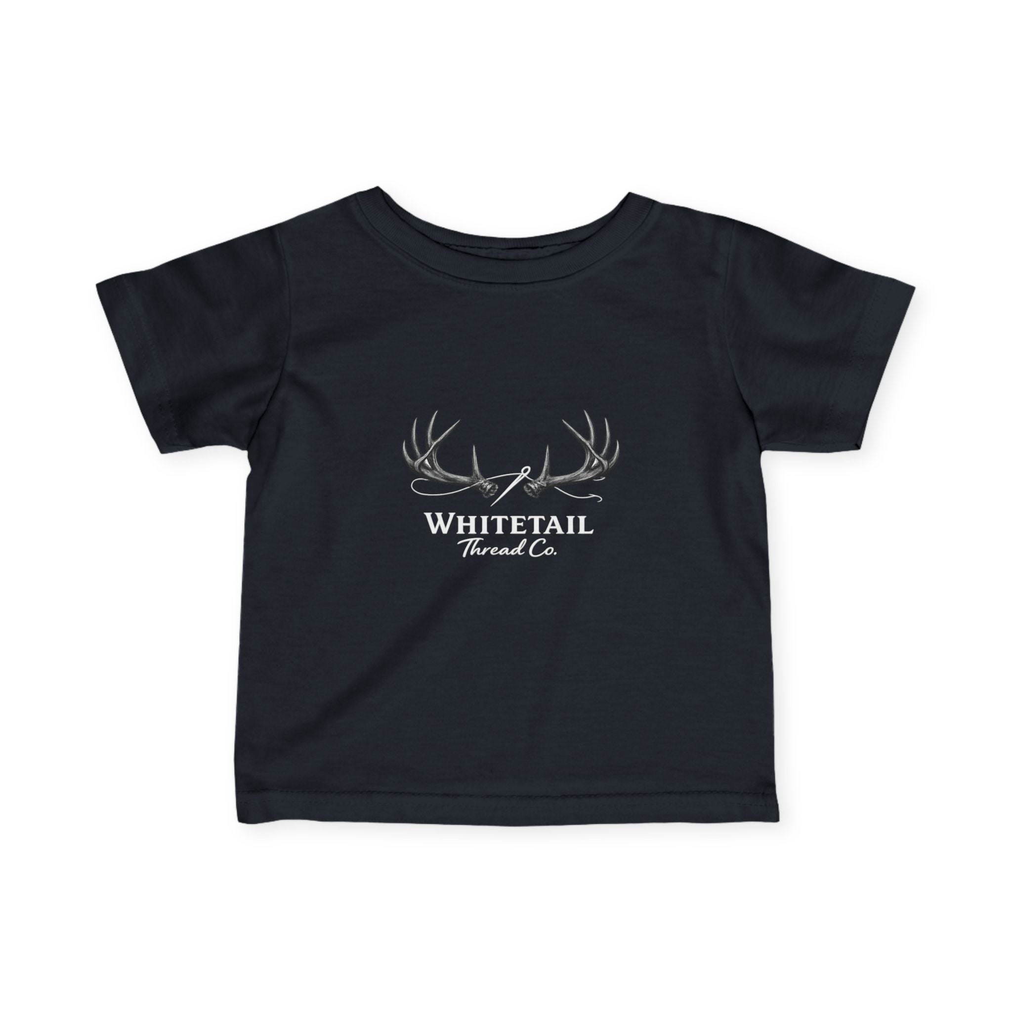 Infant Tee — Whitetail Brand Co. Antler Logo Baby Shirt