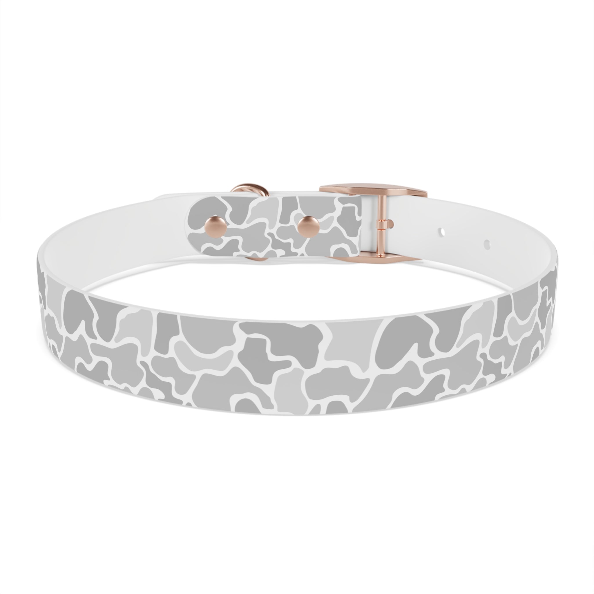 Gray Duck Camo Dog Collar