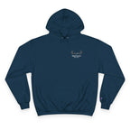 Champion Hoodie — Minimal Antler Logo Pullover
