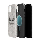 WinterTree Camouflage Whitetail Antlers Phone Case — Magnetic Impact-Resistant