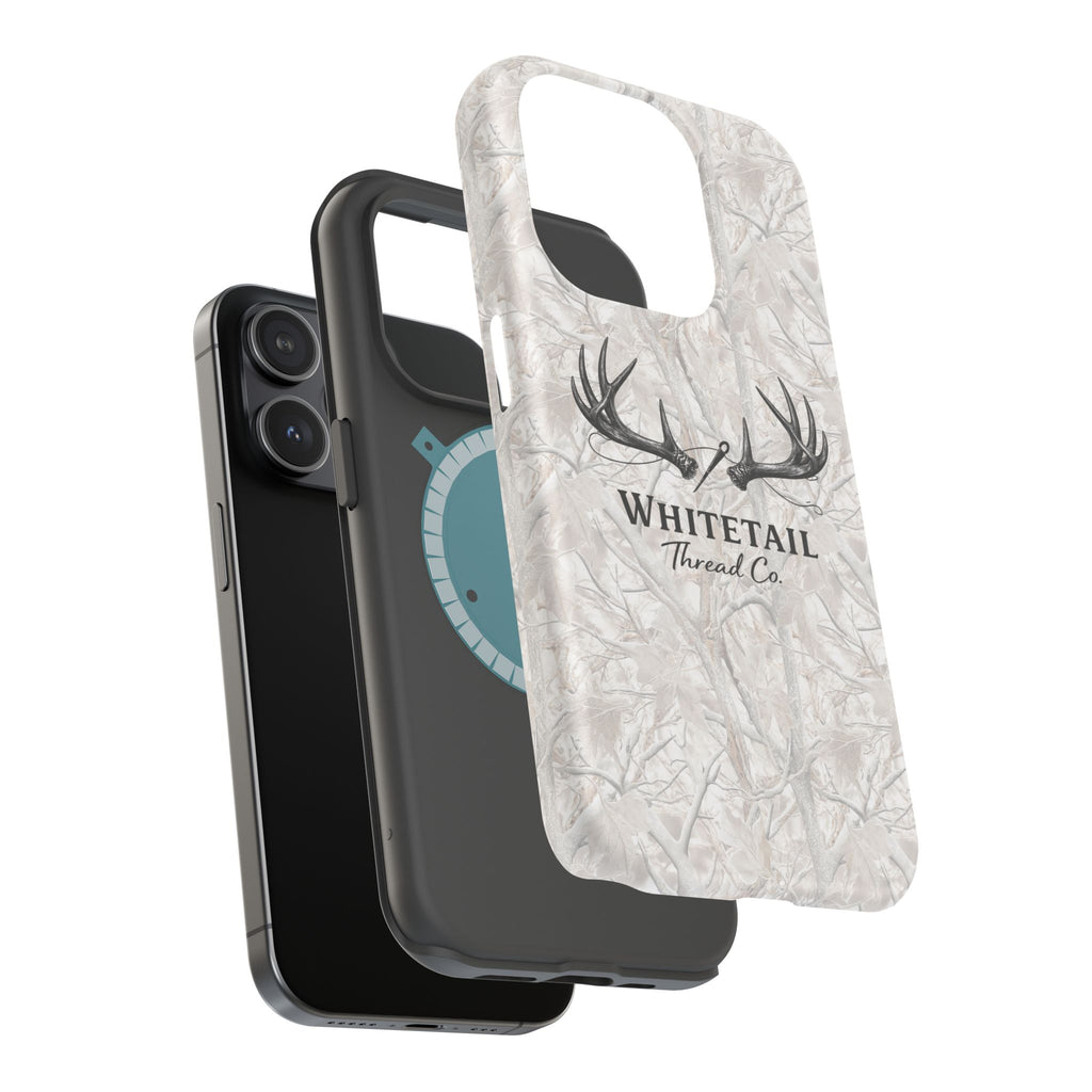 WinterTree Camouflage Whitetail Antlers Phone Case — Magnetic Impact-Resistant