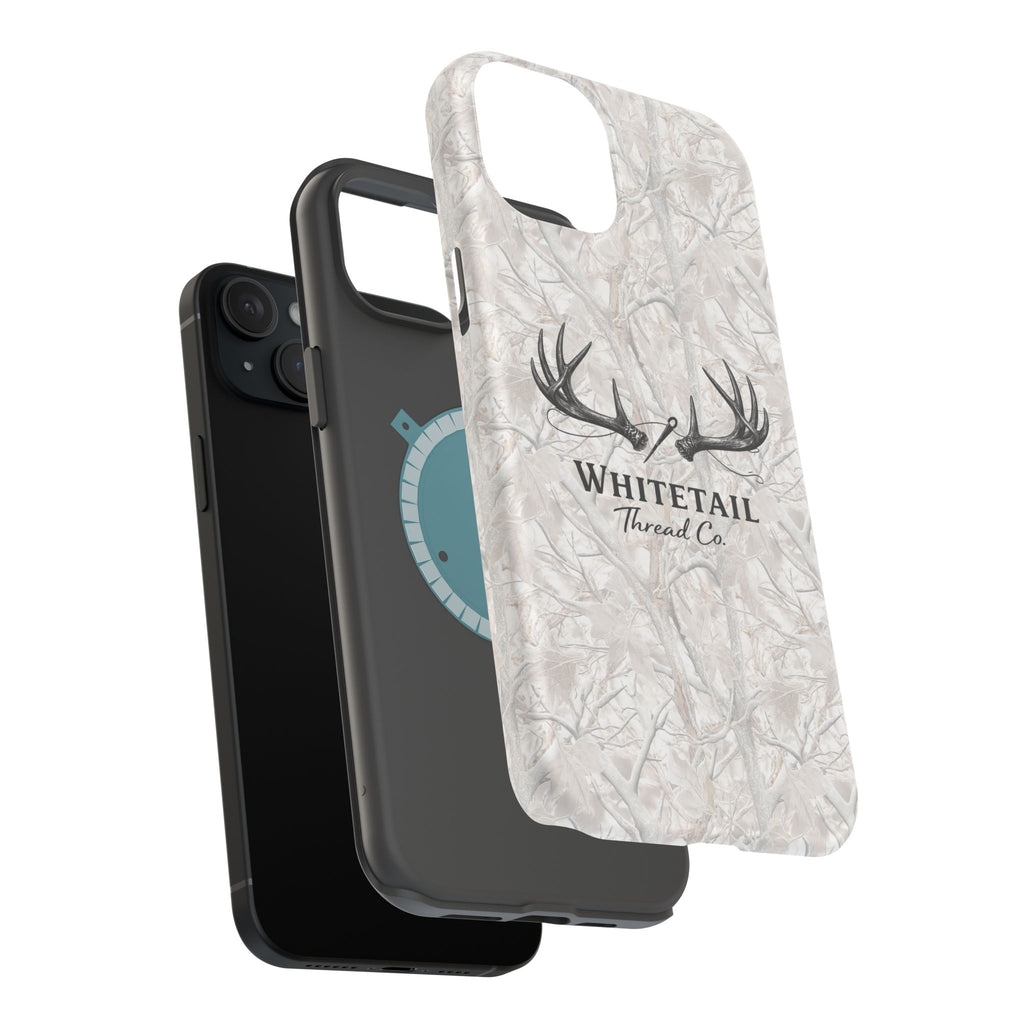 WinterTree Camouflage Whitetail Antlers Phone Case — Magnetic Impact-Resistant