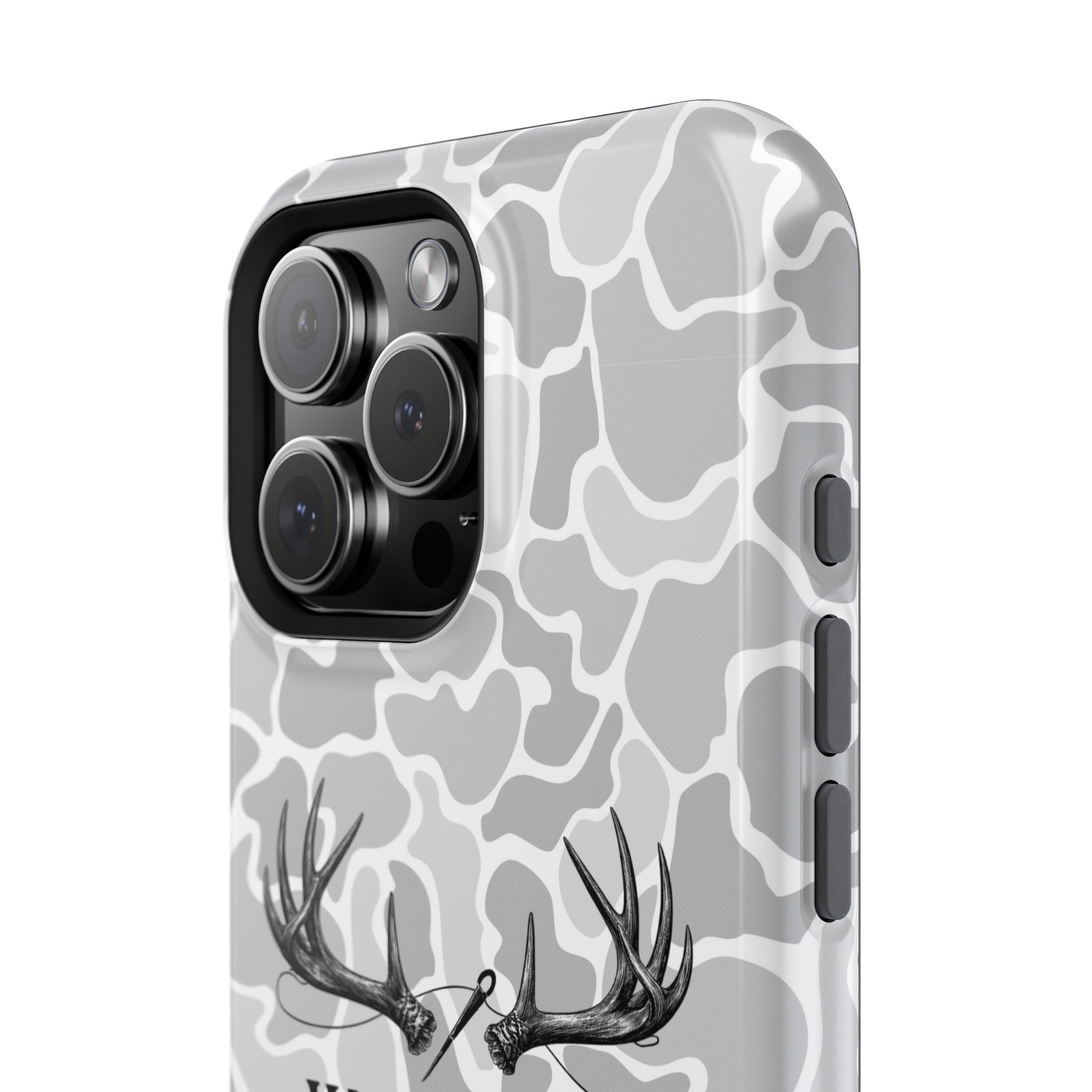 Duck Camo Whitetail Thread Co. Antler Phone Case — Impact-Resistant iphone case
