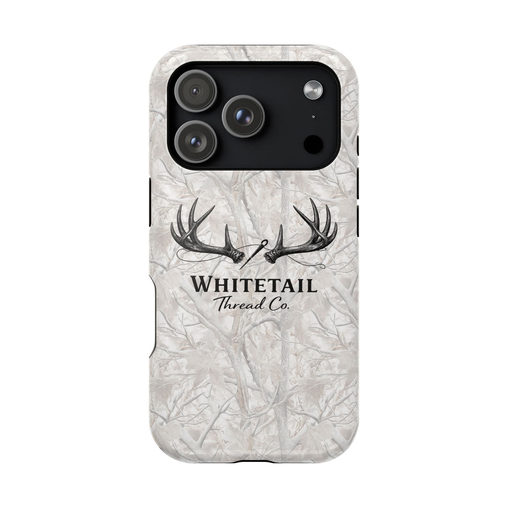 WinterTree Camouflage Whitetail Antlers Phone Case — Magnetic Impact-Resistant