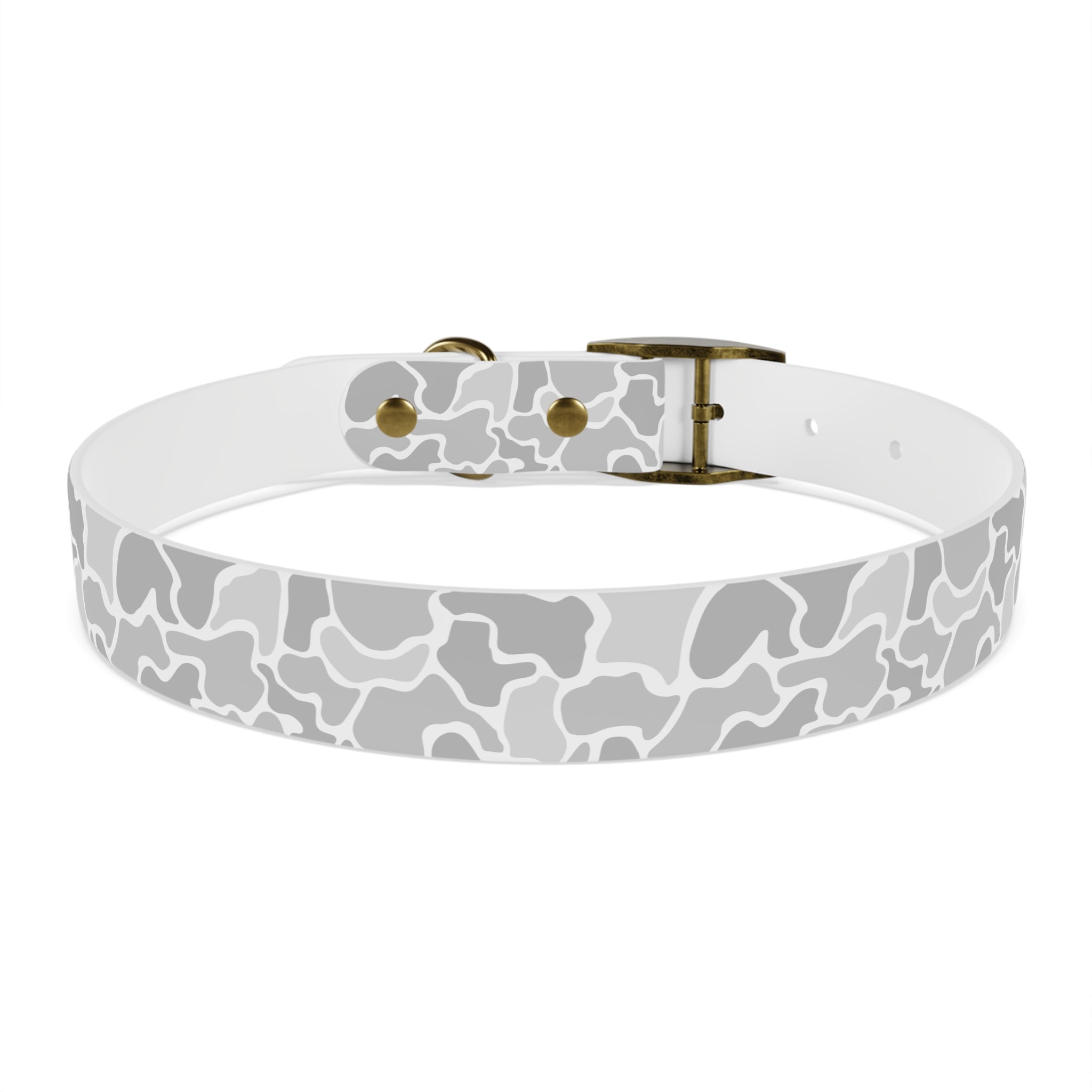 Gray Duck Camo Dog Collar