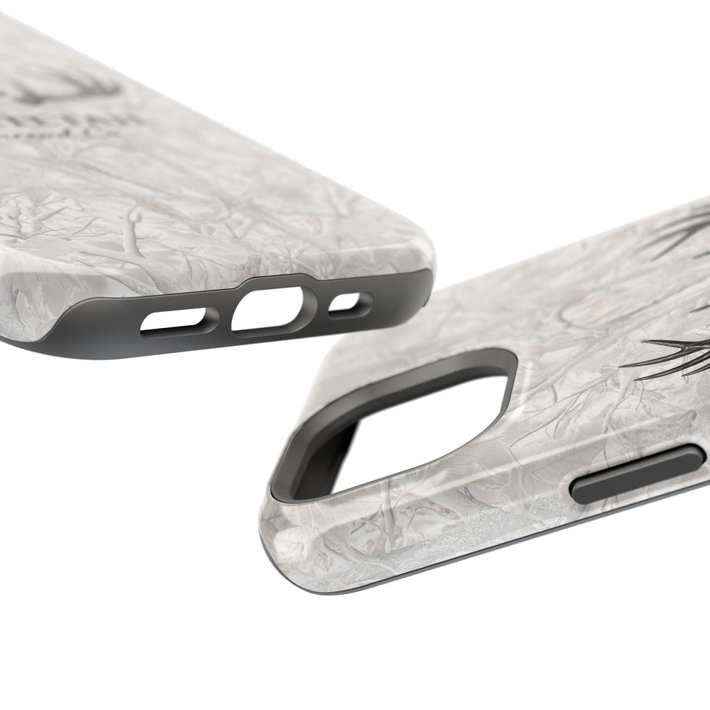WinterTree Camouflage Whitetail Antlers Phone Case — Magnetic Impact-Resistant