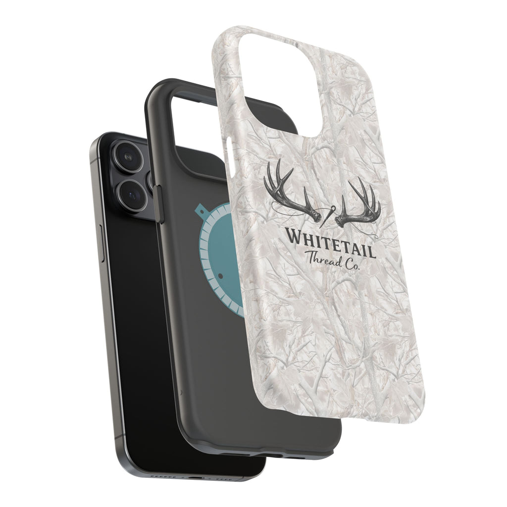 WinterTree Camouflage Whitetail Antlers Phone Case — Magnetic Impact-Resistant