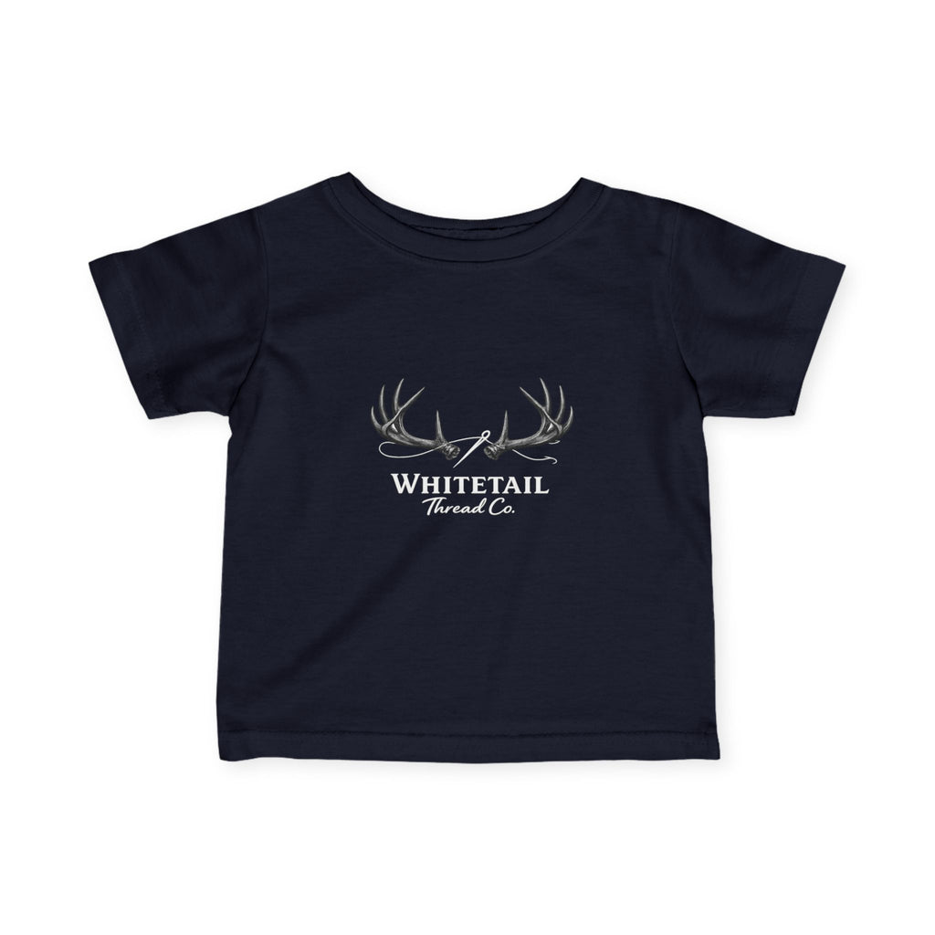 Infant Tee — Whitetail Brand Co. Antler Logo Baby Shirt