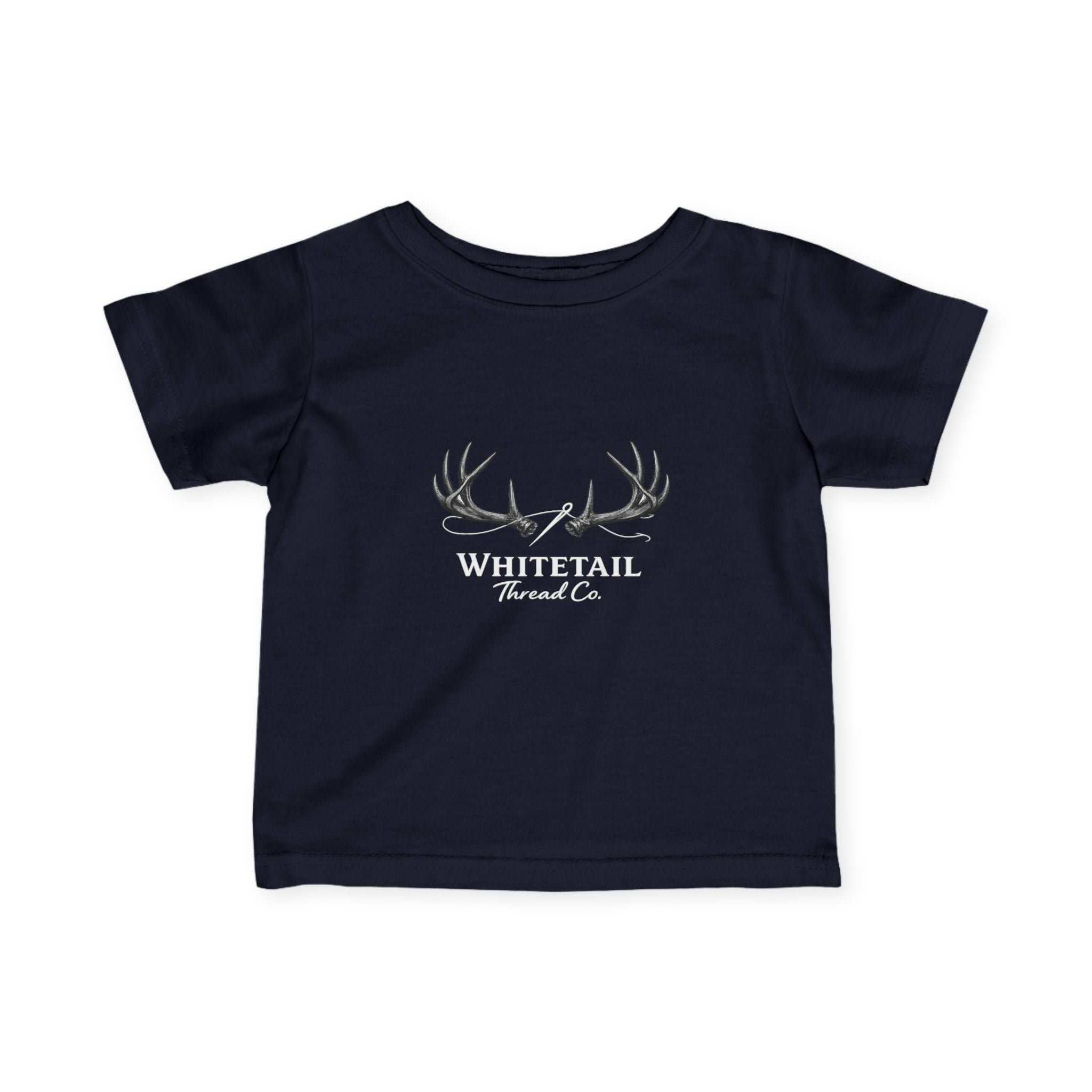 Infant Tee — Whitetail Brand Co. Antler Logo Baby Shirt