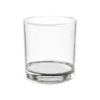 Engraved Whitetail Whiskey Glass — 10.5oz Rocks Glass, Deer Antler Logo