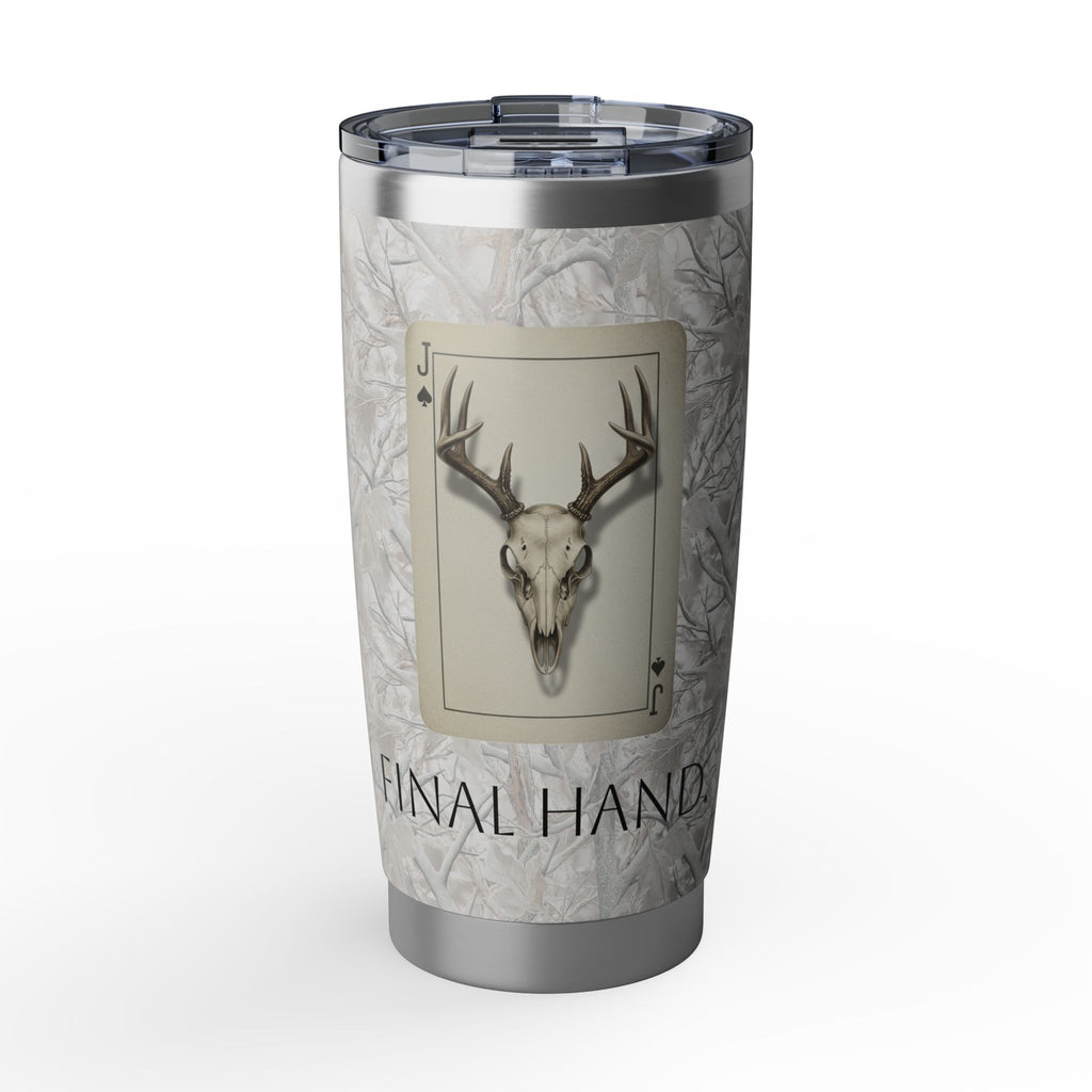 Final Hand Deer Skull 20oz Insulated Tumbler