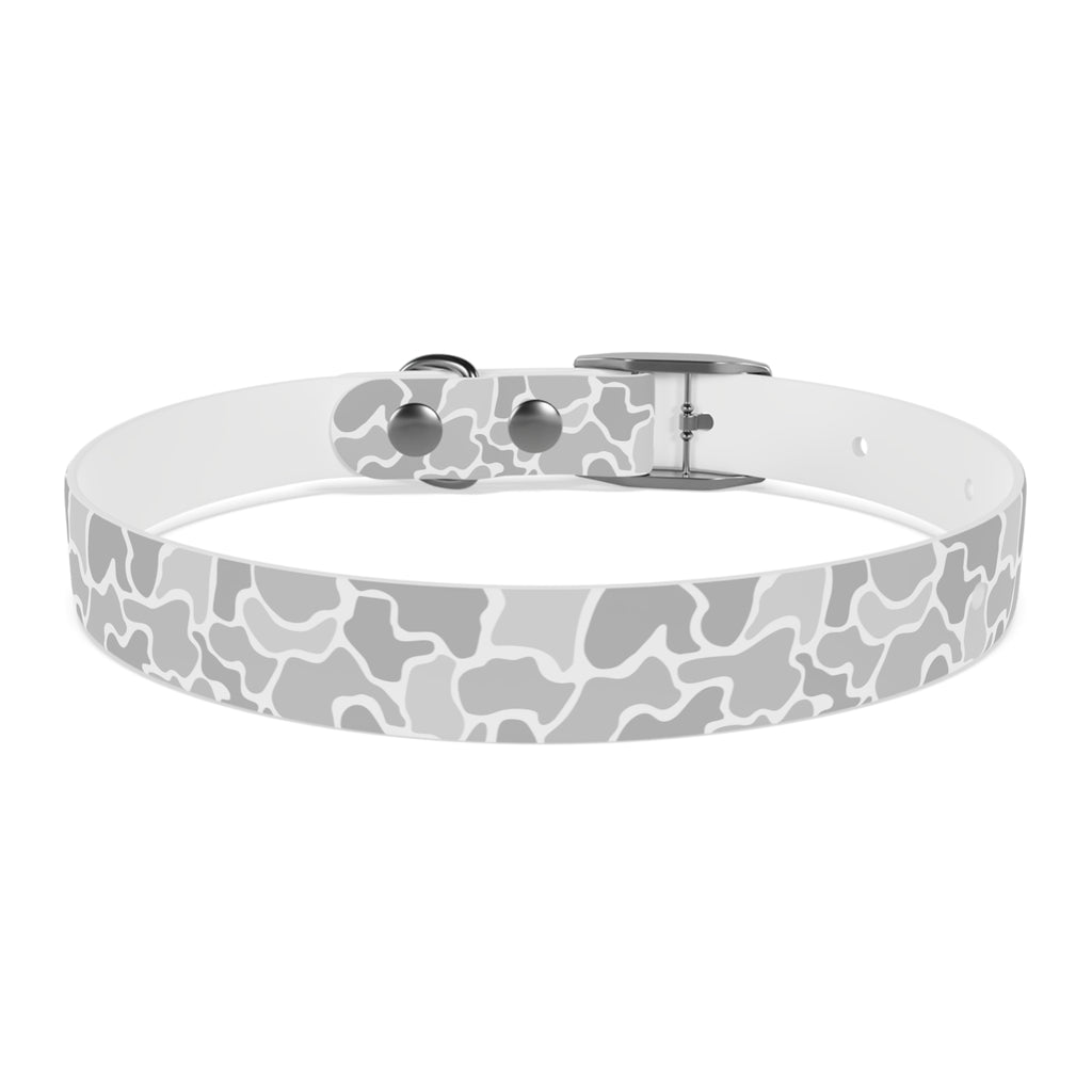 Gray Duck Camo Dog Collar
