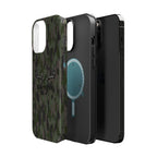 Camouflage Whitetail Antlers Phone Case — Magnetic Impact-Resistant