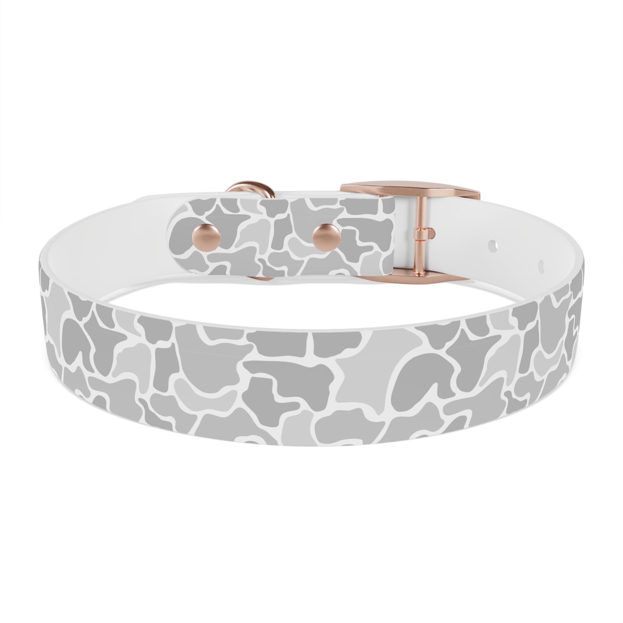 Gray Duck Camo Dog Collar