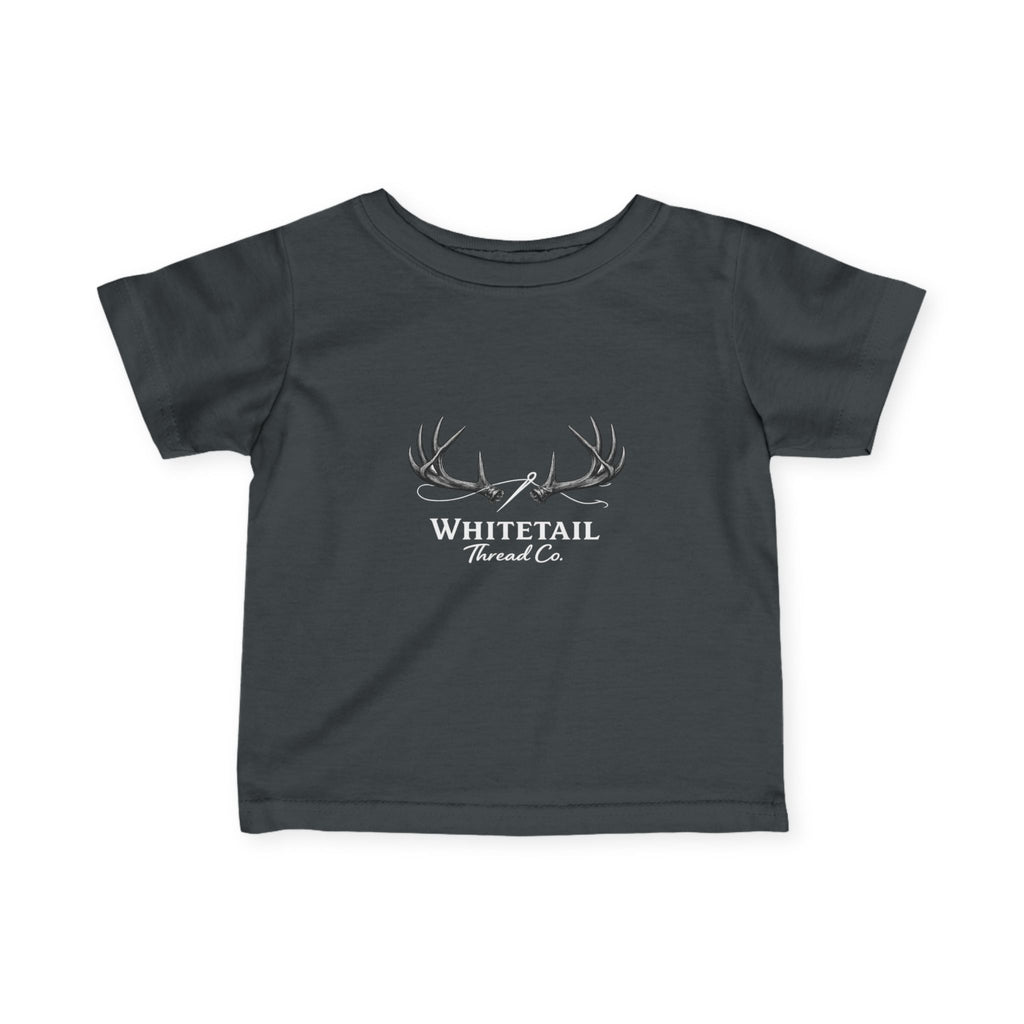 Infant Tee — Whitetail Brand Co. Antler Logo Baby Shirt