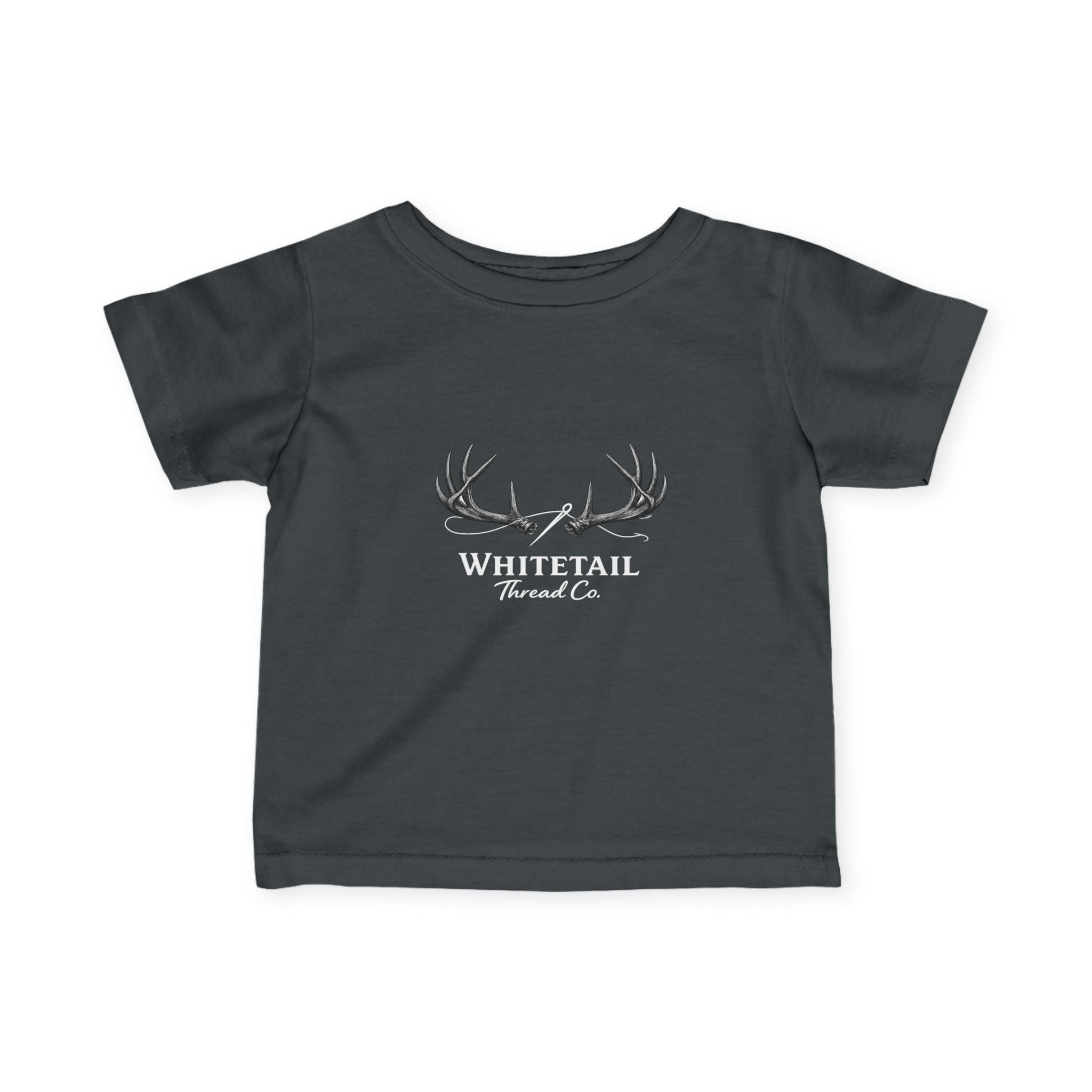 Infant Tee — Whitetail Brand Co. Antler Logo Baby Shirt