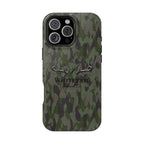 Camouflage Whitetail Antlers Phone Case — Magnetic Impact-Resistant