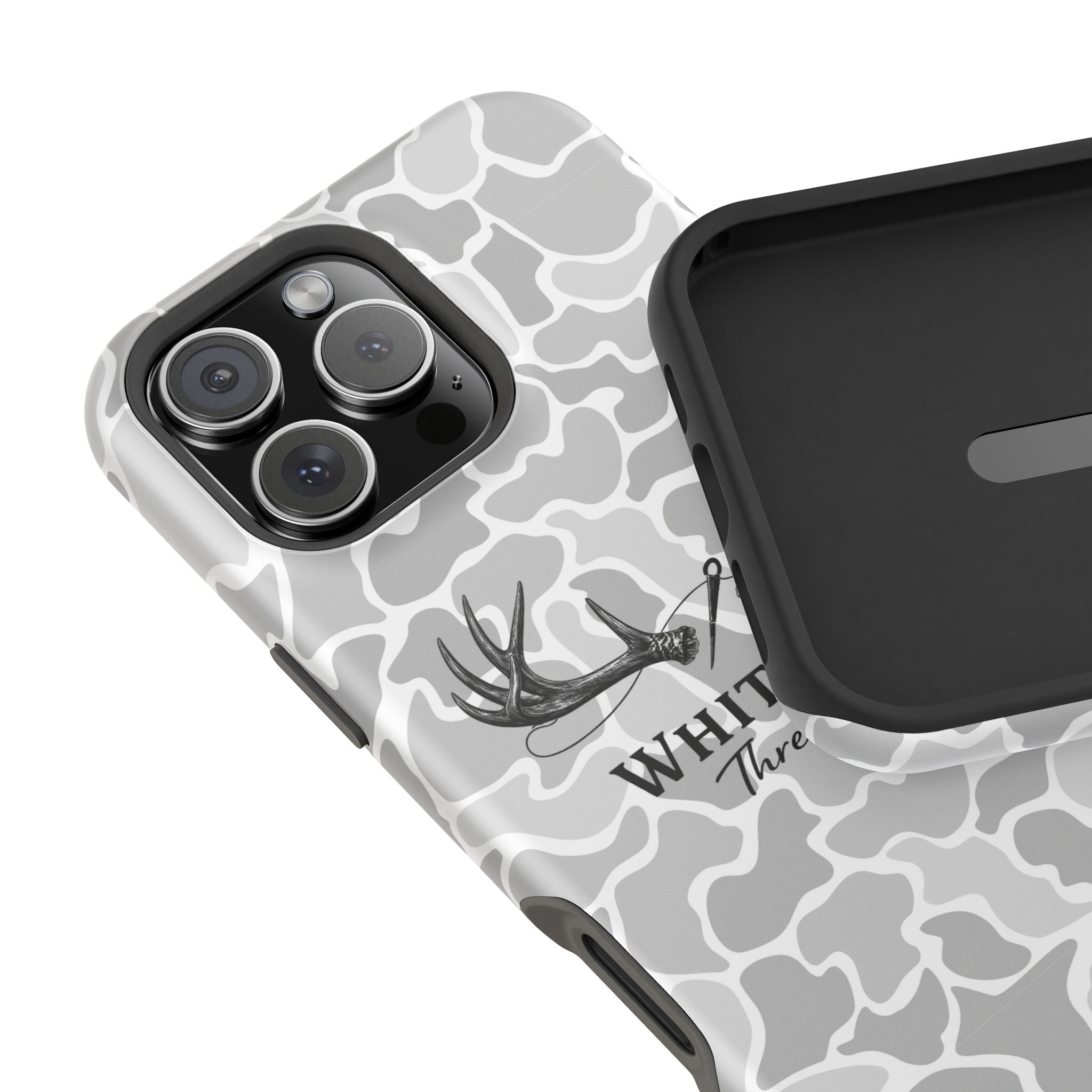 Duck Camo Whitetail Thread Co. Antler Phone Case — Impact-Resistant iphone case