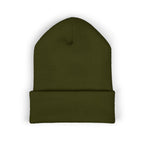 Embroidered 'Whitetail' Antler Knit Beanie — Cozy Hunting & Outdoor Winter Hat