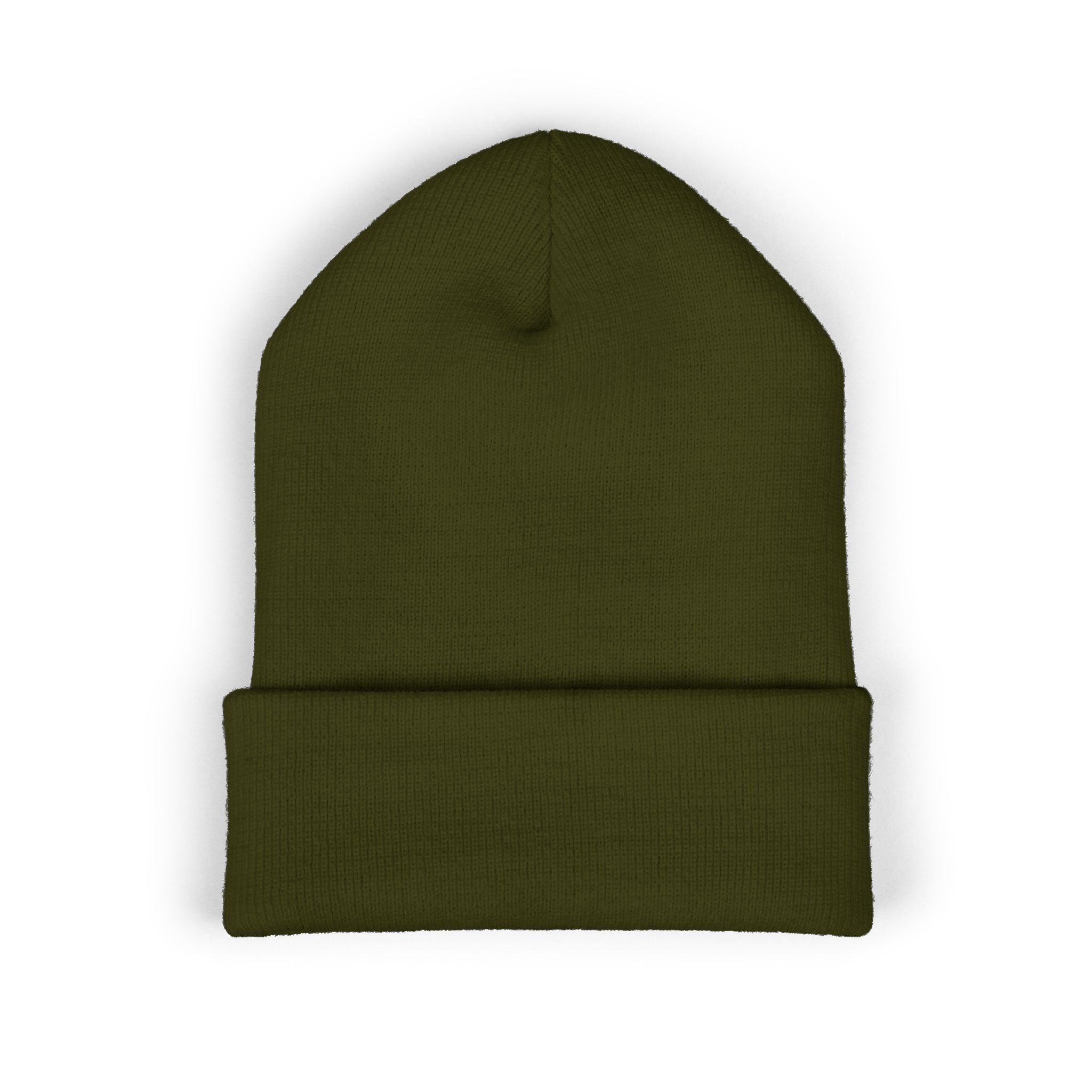Embroidered 'Whitetail' Antler Knit Beanie — Cozy Hunting & Outdoor Winter Hat