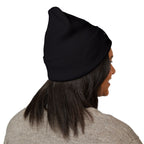 Embroidered 'Whitetail' Antler Knit Beanie — Cozy Hunting & Outdoor Winter Hat