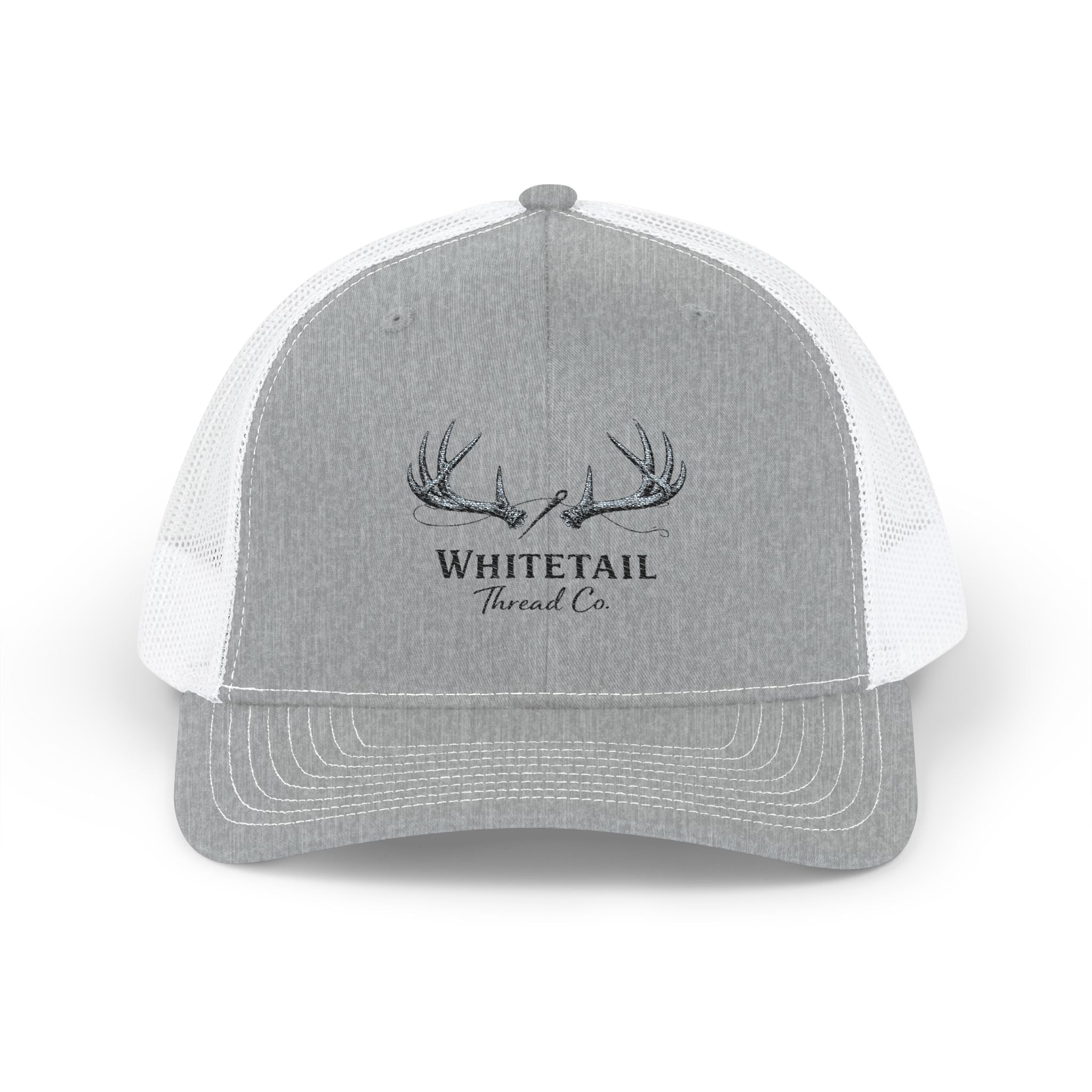 Richardson 112 Hat — Embroidered Whitetail Antlers Snapback
