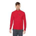 Quarter-Zip Pullover — Minimal Antler Logo Pullover