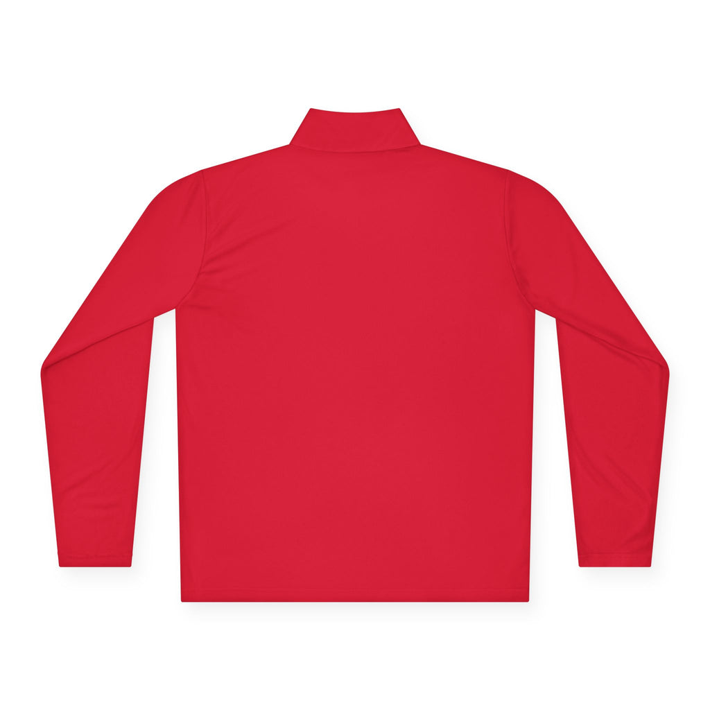 Quarter-Zip Pullover — Minimal Antler Logo Pullover
