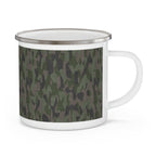Camo Enamel  Mug — Outdoor Hunting Coffee Cup