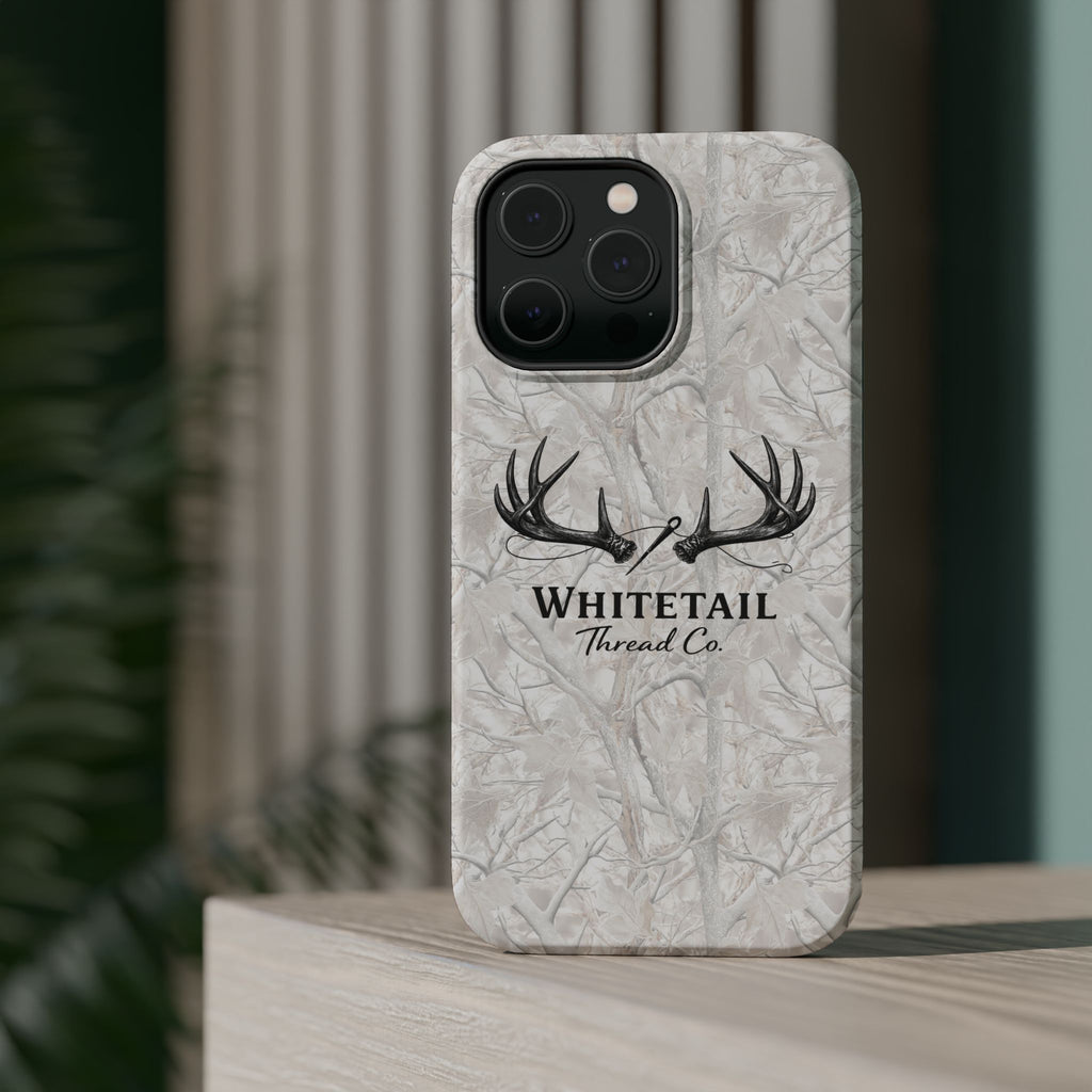 WinterTree Camouflage Whitetail Antlers Phone Case — Magnetic Impact-Resistant