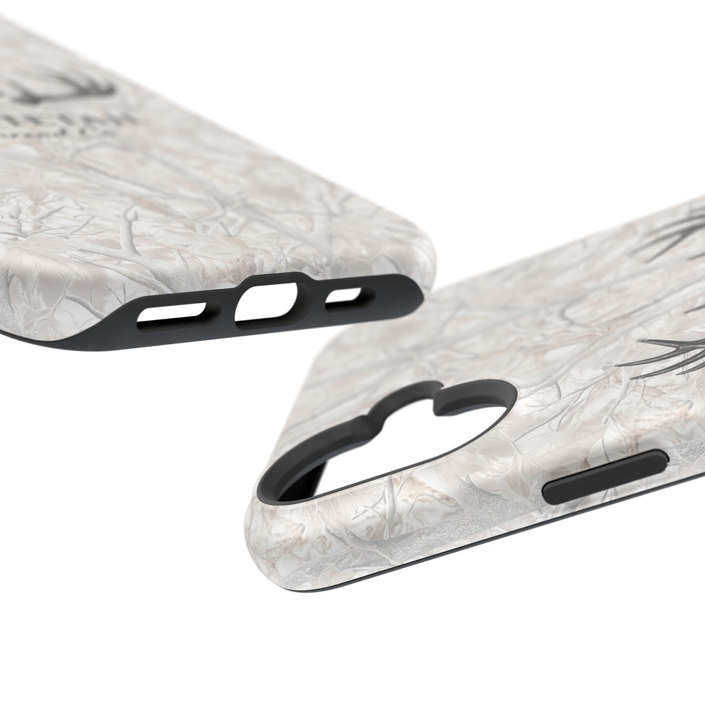WinterTree Camouflage Whitetail Antlers Phone Case — Magnetic Impact-Resistant