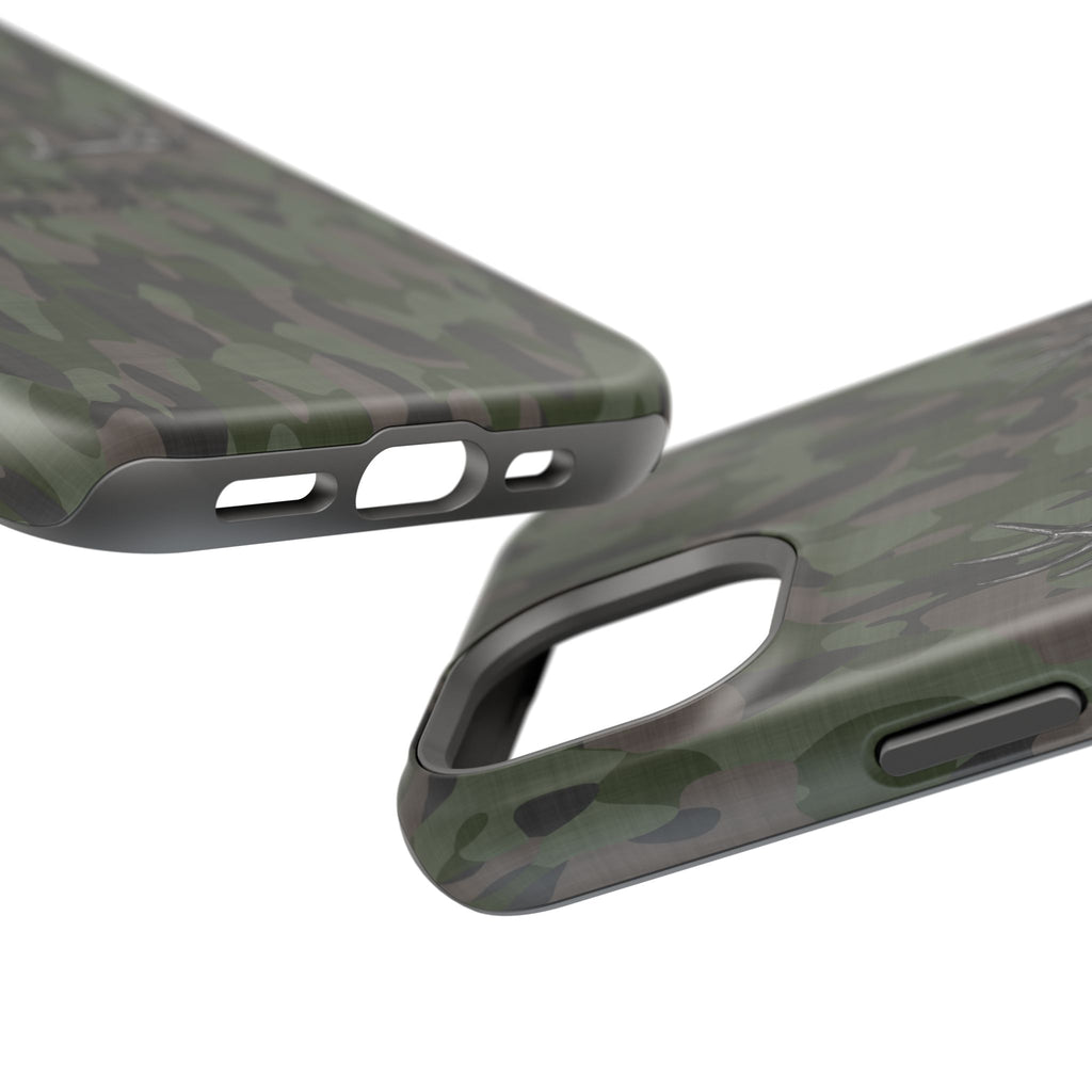 Camouflage Whitetail Antlers Phone Case — Magnetic Impact-Resistant