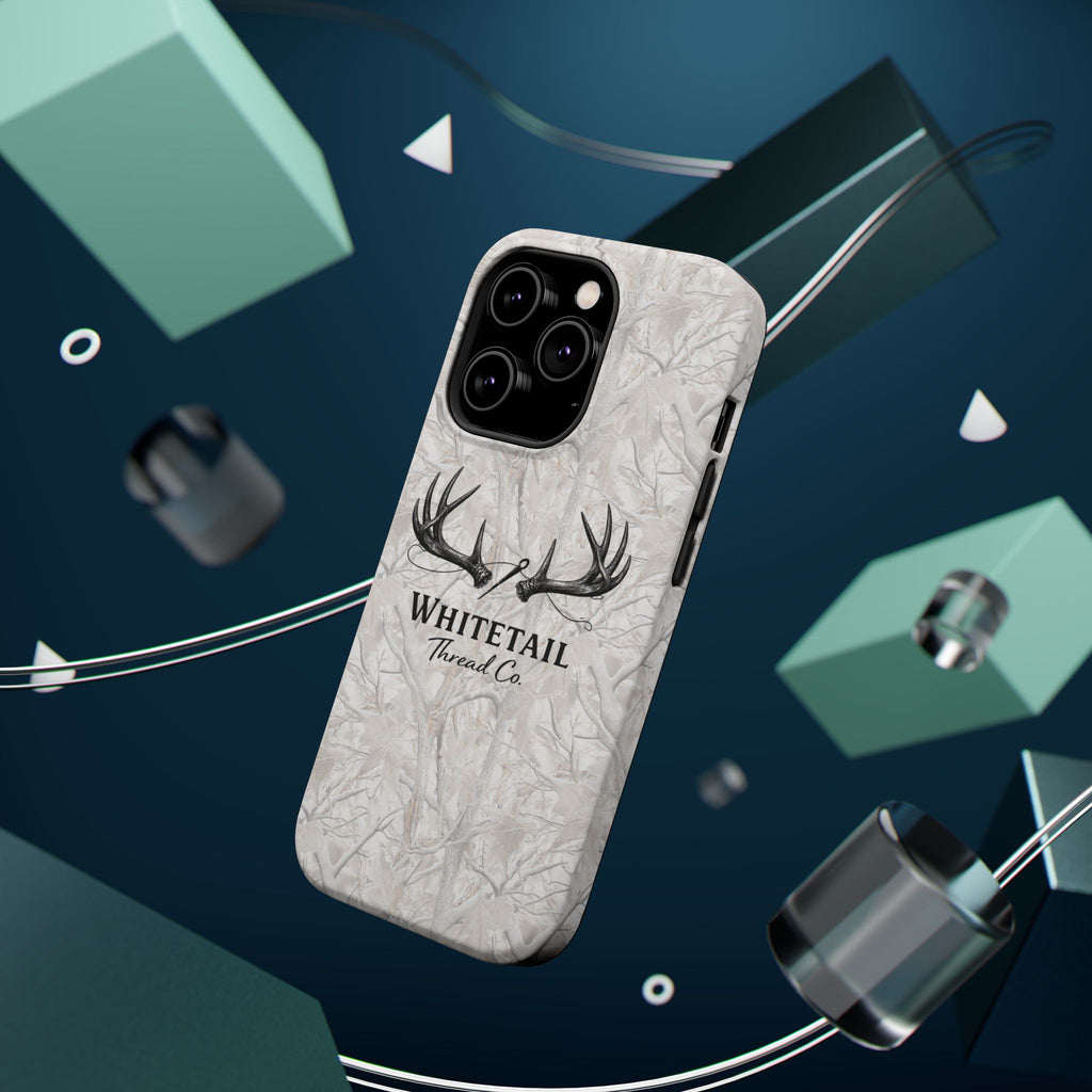 WinterTree Camouflage Whitetail Antlers Phone Case — Magnetic Impact-Resistant