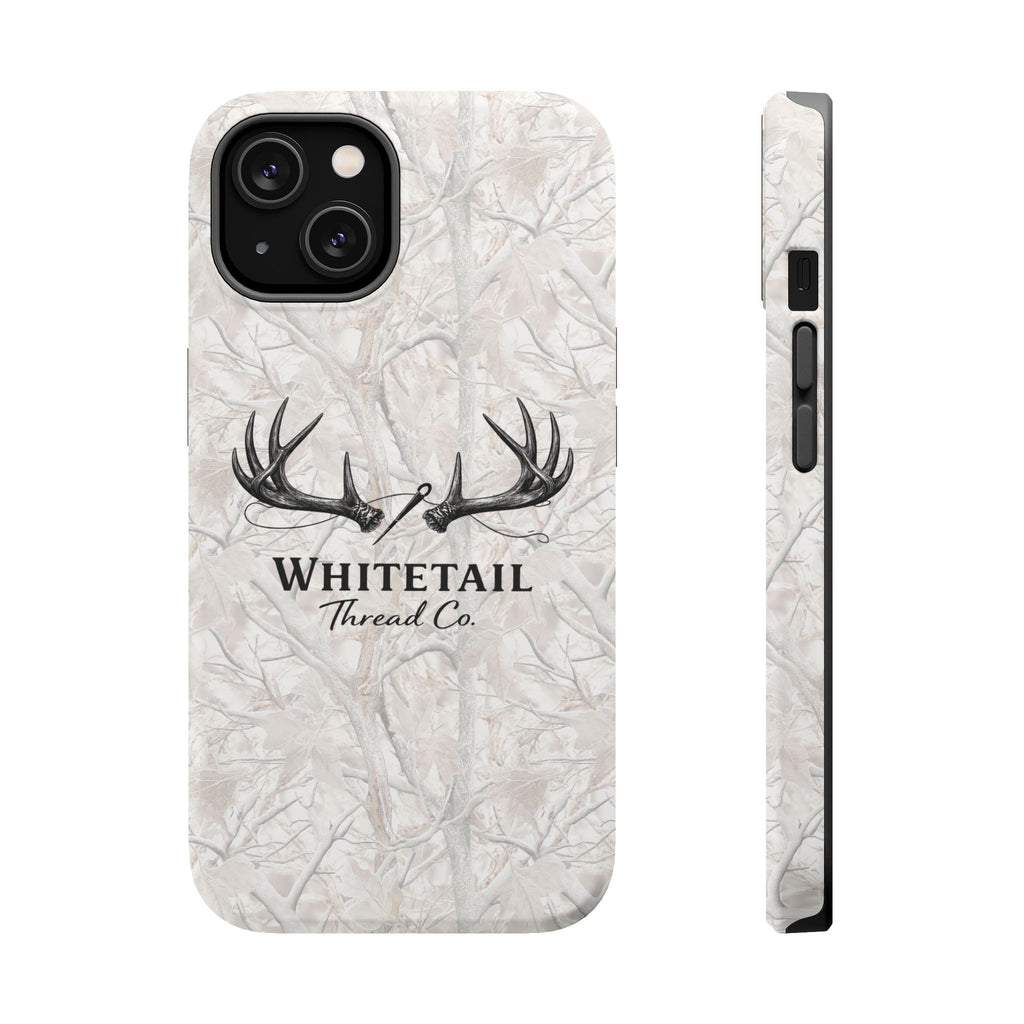 WinterTree Camouflage Whitetail Antlers Phone Case — Magnetic Impact-Resistant