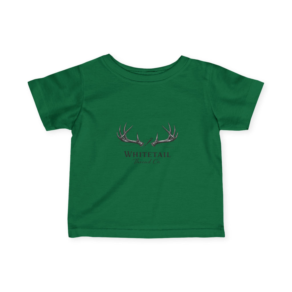 Infant Tee — Whitetail Brand Co. Antler Logo Baby Shirt