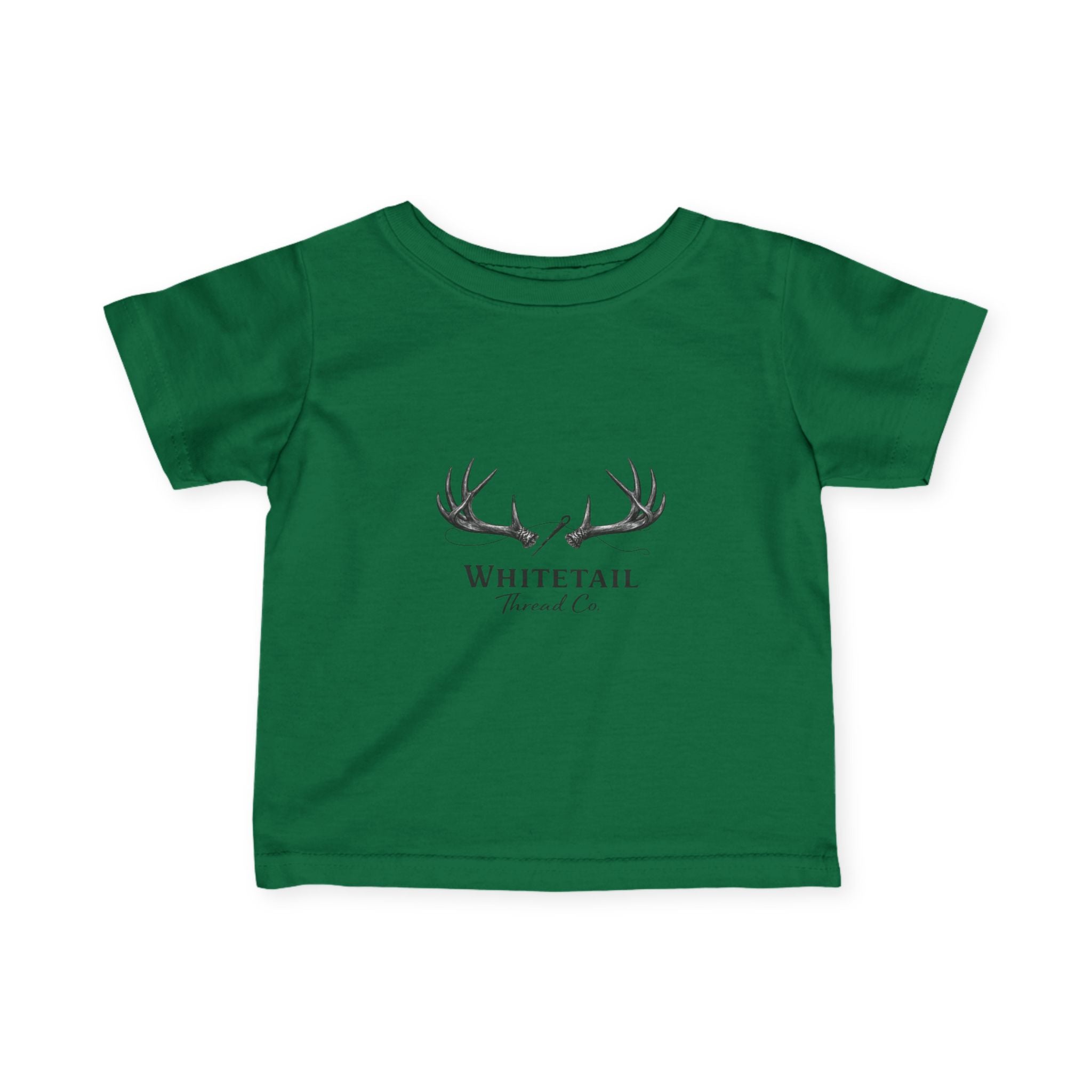 Infant Tee — Whitetail Brand Co. Antler Logo Baby Shirt