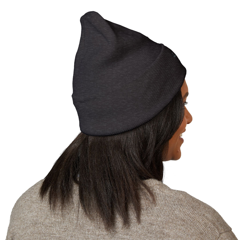 Embroidered 'Whitetail' Antler Knit Beanie — Cozy Hunting & Outdoor Winter Hat