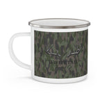 Camo Enamel  Mug — Outdoor Hunting Coffee Cup