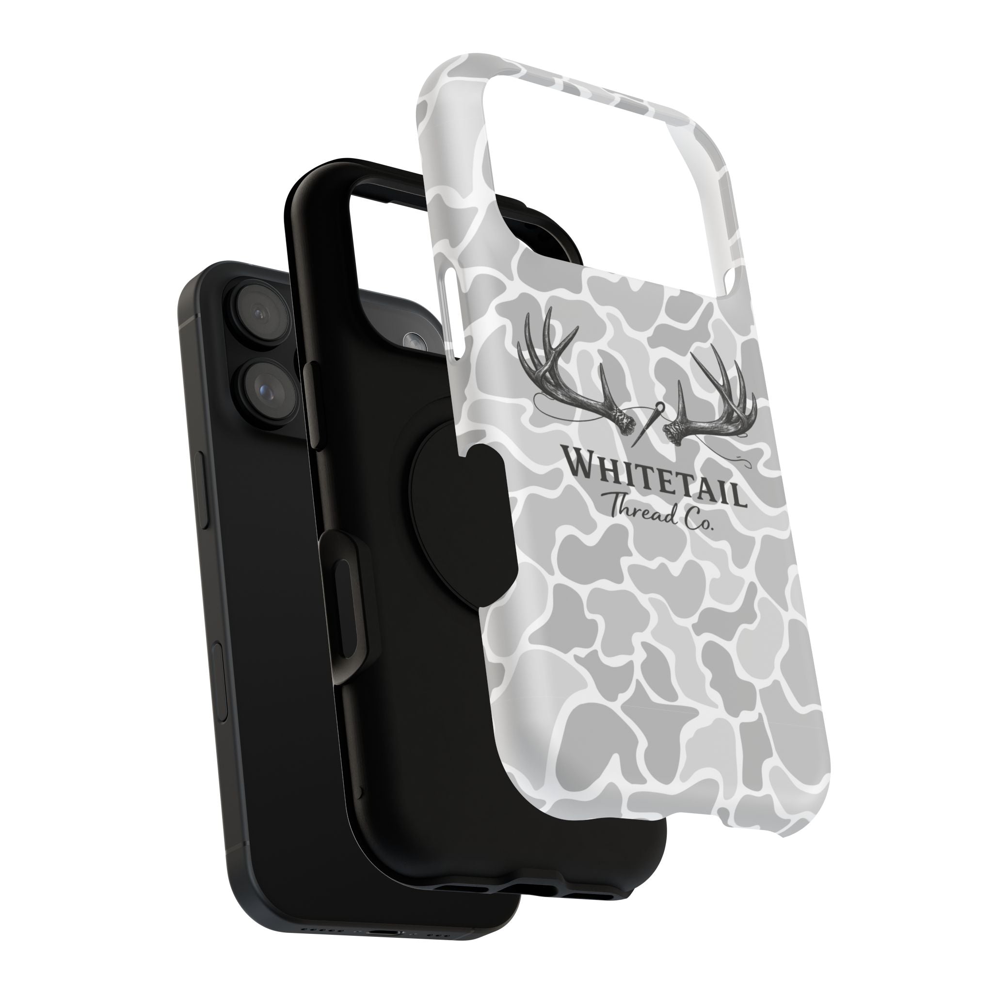 Duck Camo Whitetail Thread Co. Antler Phone Case — Impact-Resistant iphone case