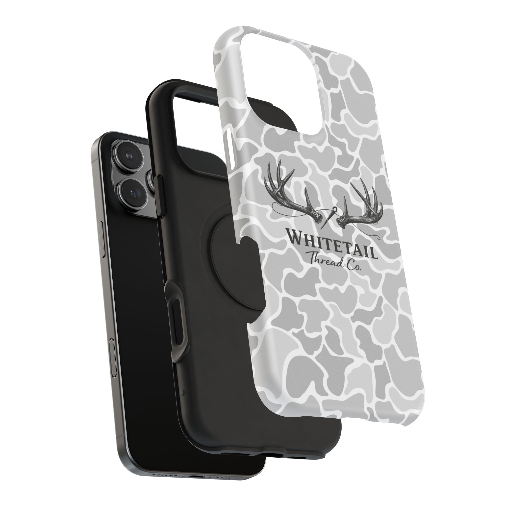 Duck Camo Whitetail Thread Co. Antler Phone Case — Impact-Resistant iphone case